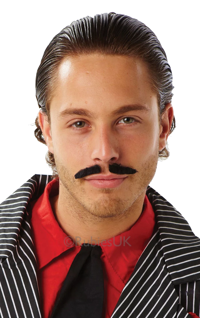 Outlet 💯 Rubies All Decades /Era Costumes Gangster Moustache 😍 1 Rubies All Decades /Era Costumes Gangster Moustache