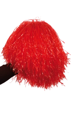Boland Red Pom Pom Accessory Cheerleaders