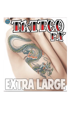 Tinsley Transfers Ninjas Dragon Tattoo Accessory