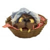 Rubies Basket With Wolf Head Accessory