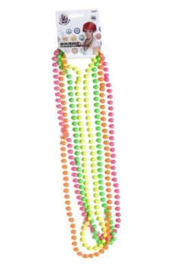 Smiffys Neon Party Beads Accessory
