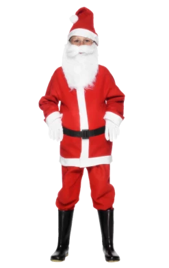 Smiffys Christmas Kids Santa Boy Costume