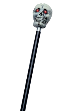 Rubies Bone Skull Cane Accessory Halloween