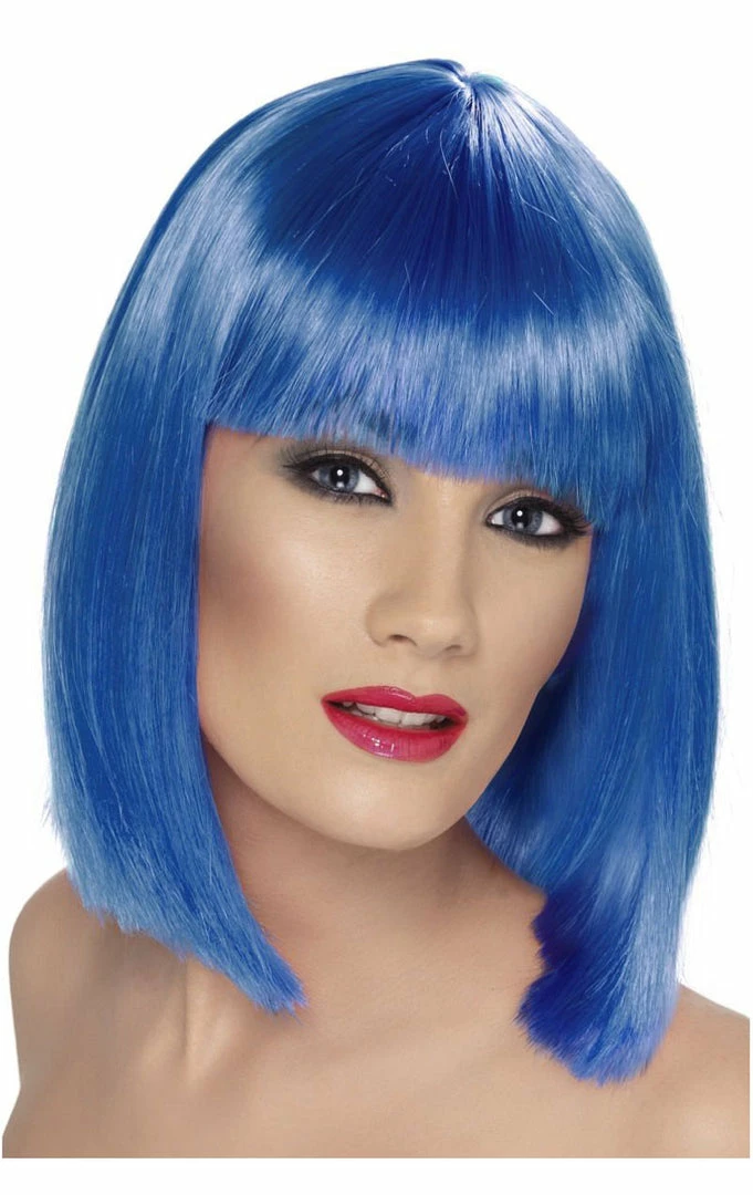 Best Pirce ๐ Smiffys Blue Glam Wig Aliens ๐งจ 1 Smiffys Blue Glam Wig Aliens