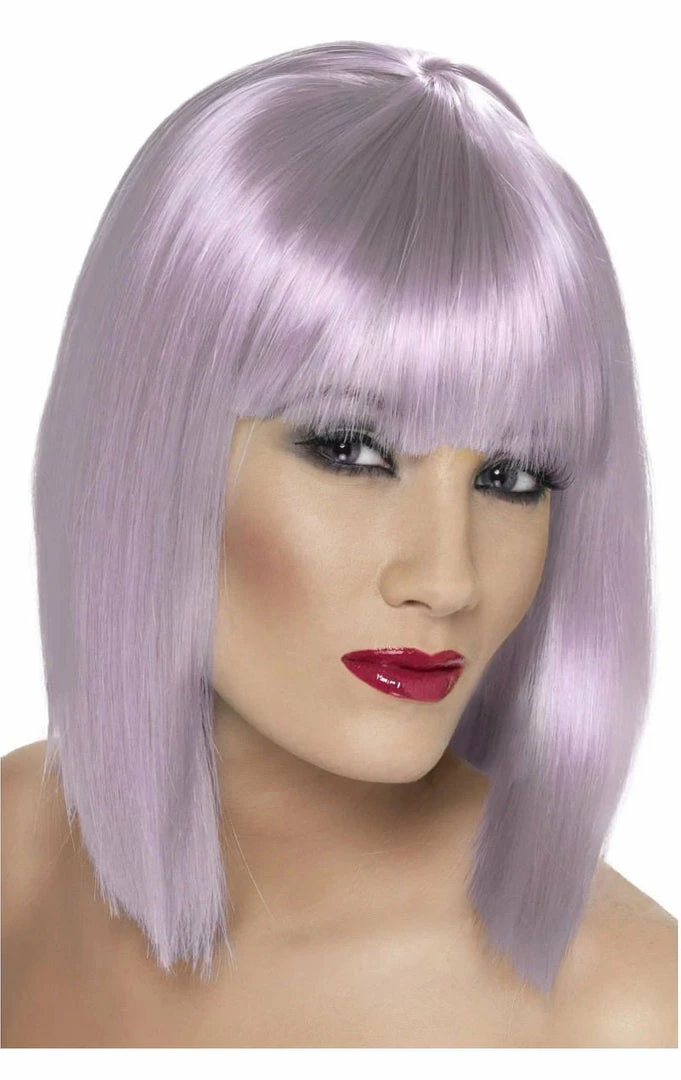 Hot Sale 🛒 Smiffys Lilac Glam Wig 🔥 1 Smiffys Lilac Glam Wig