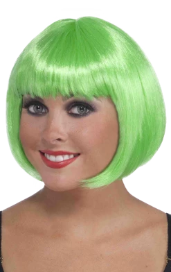 Morris Costumes Aliens Babe Neon Green Wig
