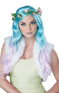 California Costumes Angels Floral Fantasy Wig