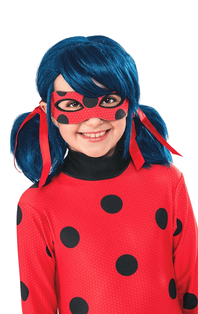 Cheapest 🔔 Rubies Miraculous Ladybug Wig 🔥 1 Rubies Miraculous Ladybug Wig