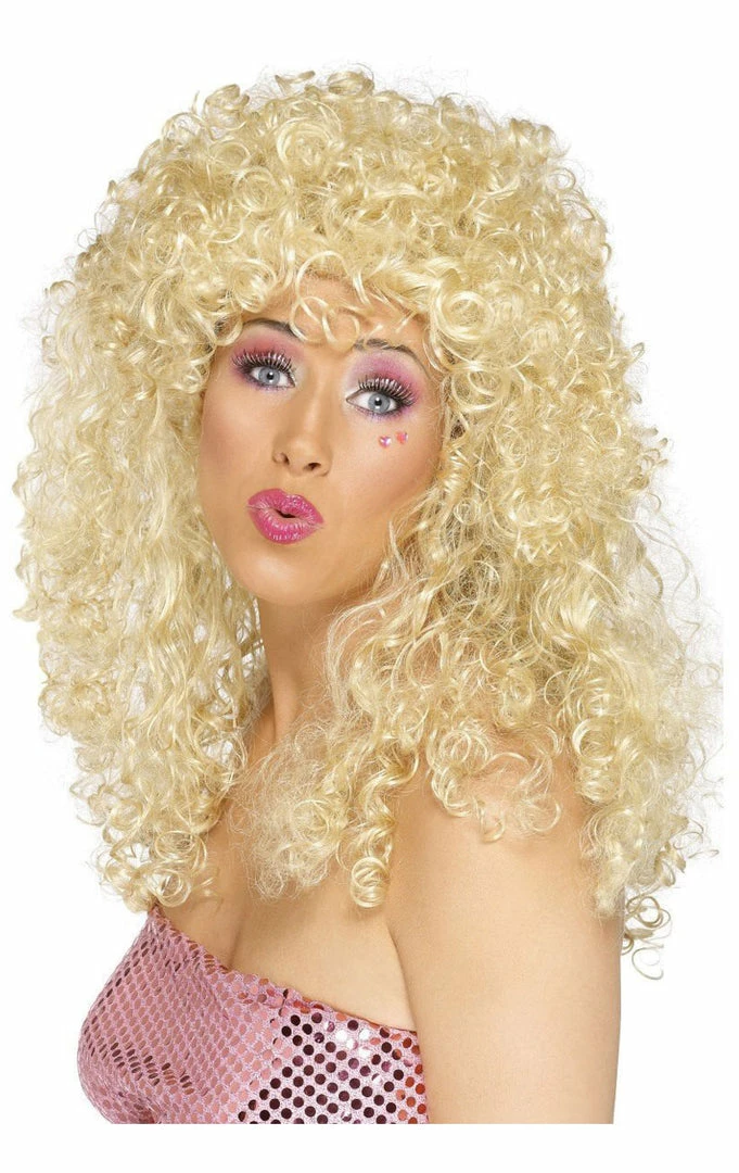 Best Sale 🔥 Smiffys Boogie Babe Blonde Wig Baywatch & Lifeguards 🥰 1 Smiffys Boogie Babe Blonde Wig Baywatch & Lifeguards