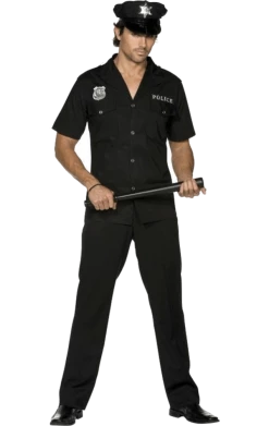 Smiffys Mens Cop Costume