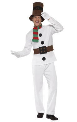Smiffys Adult Snowman Suit Costume