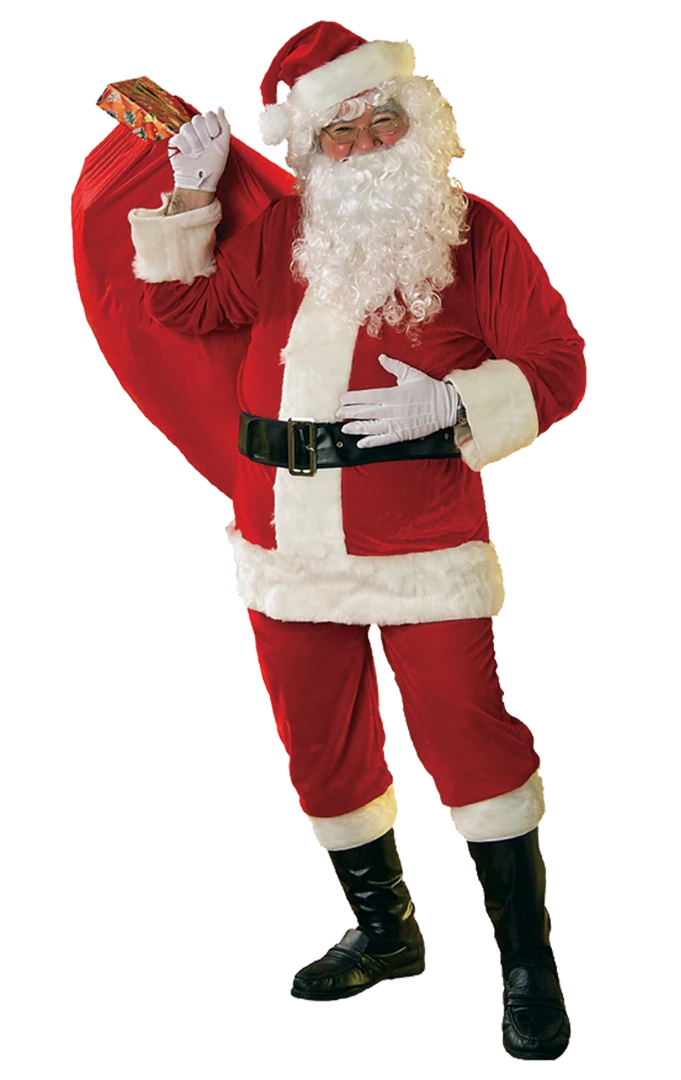 Best Pirce 🛒 Rubies Velour Santa Suit Costume 👍 1 Rubies Velour Santa Suit Costume