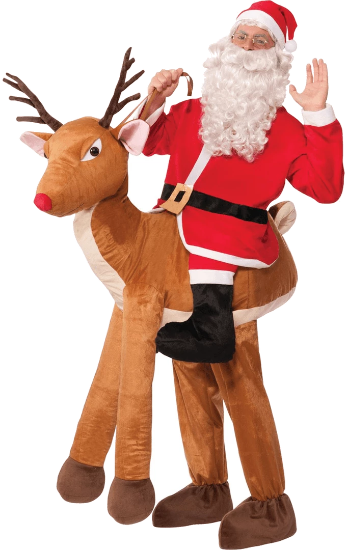 Best Sale 🤩 Bristol Novelty Adult Step-In Reindeer Costume 🎁 Christmas 🔥 1 Bristol Novelty Adult Step-In Reindeer Costume Christmas