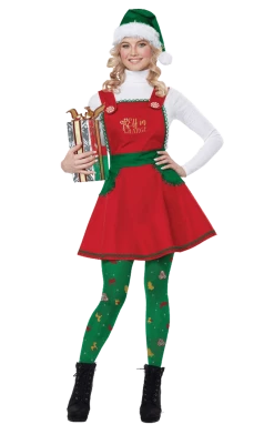 California Costumes Womens Christmas Elf In Charge Costume