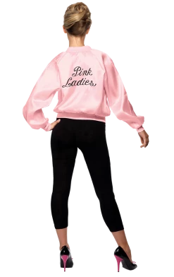 Smiffys Costumes Under £20 Grease Pink Ladies Jacket Costume