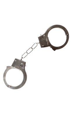 Smiffys Metal Handcuffs Accessory