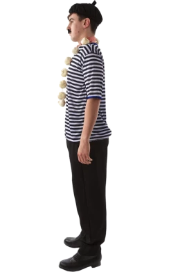 Smiffys Around The World Adult Frenchman Costume Kit