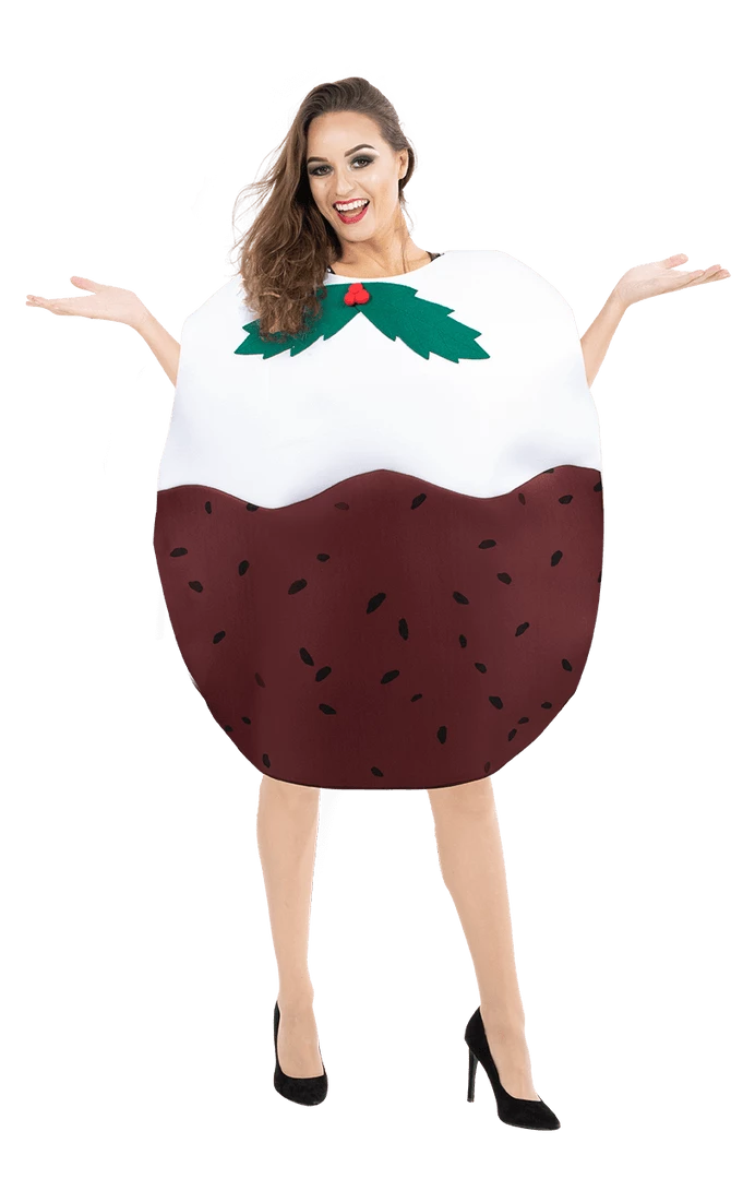 Brand new ✨ Orion Costumes Novelty Adult 🎁 Christmas Pudding Costume 💯 1 Orion Costumes Novelty Adult Christmas Pudding Costume