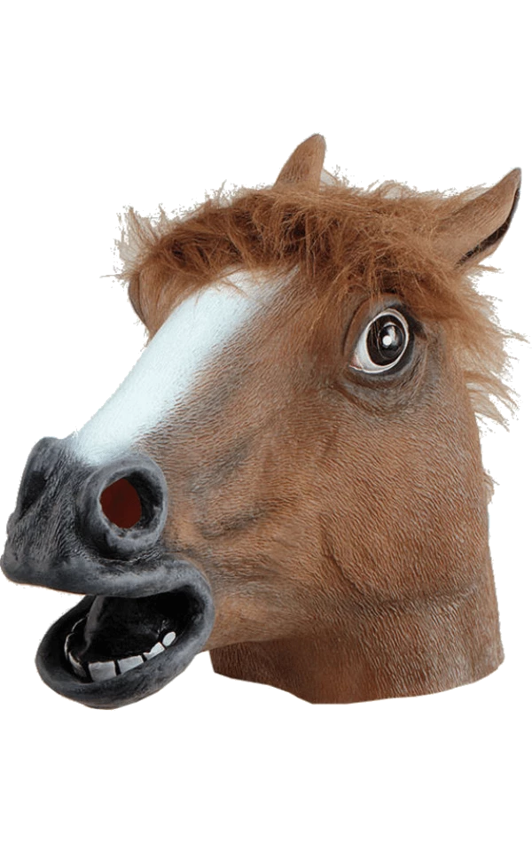 Cheapest 🌟 Bristol Novelty Animals Brown Horse Facepiece Accessory 👍 1 Bristol Novelty Animals Brown Horse Facepiece Accessory