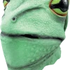 Bristol Novelty Latex Frog Facepiece Animals
