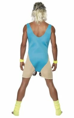 Buy 🔥 Smiffys Mens Get Physical 80s Workout Costume Novelty 🌟 5 Smiffys Mens Get Physical 80s Workout Costume Novelty