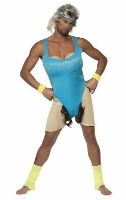 Smiffys Mens Get Physical 80s Workout Costume Novelty