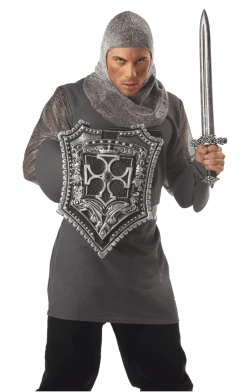 California Costumes Book Characters Valiant Crusader Shield And Sword