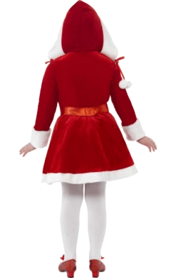 Smiffys Little Miss Santa Costume