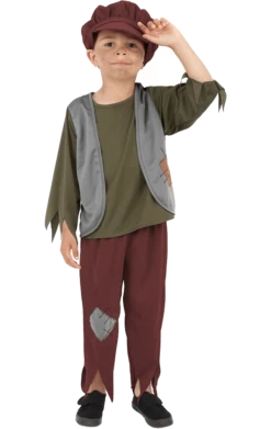 Smiffys Kids Oliver Twist Costume Book Characters