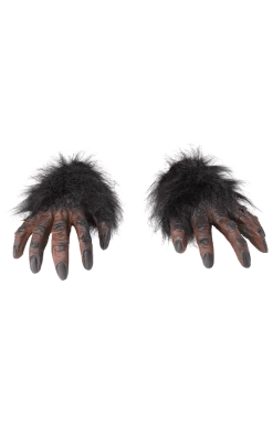 Bristol Novelty Dark Werewolf Gloves Accessory