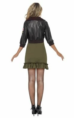 Smiffys Top Gun Diva Costume Military
