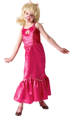 Rubies Kids Miss Piggy Muppets Costume