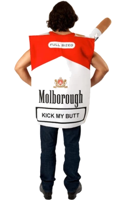 New 😀 Orion Costumes Adult Cigarette Packet Costume Novelty 😉 5 Orion Costumes Adult Cigarette Packet Costume Novelty