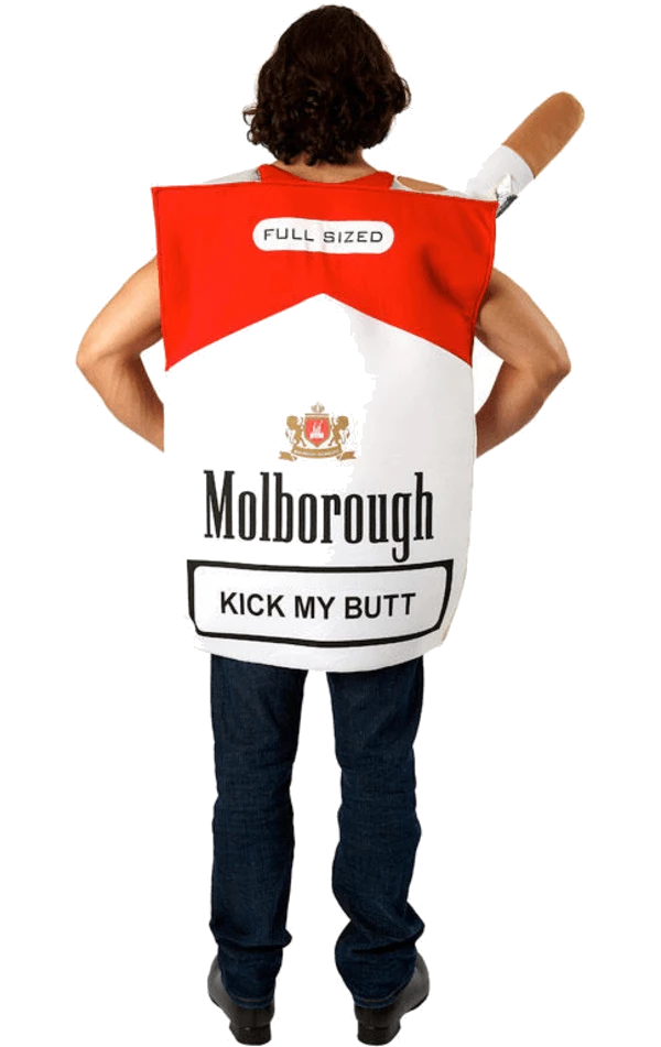 New 😀 Orion Costumes Adult Cigarette Packet Costume Novelty 😉 3 Orion Costumes Adult Cigarette Packet Costume Novelty