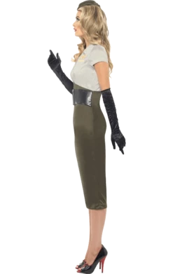 Smiffys Womens 1940s Army Girl Costume