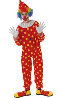 Orion Costumes Circus Adult Bobbles The Clown Outfit