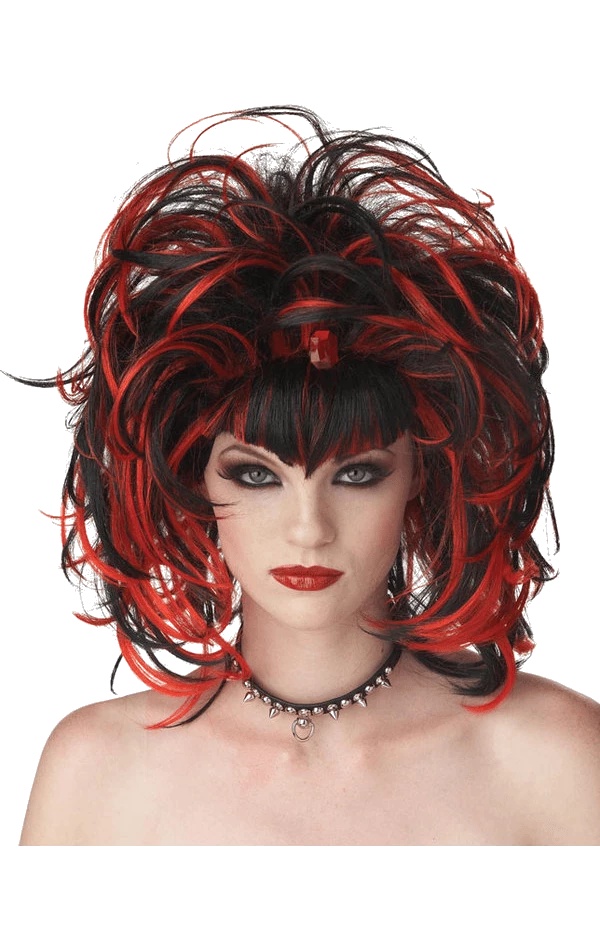 Cheap ๐ Palmer Red & Black Evil Sorceress Wig ๐งจ 1 Palmer Red & Black Evil Sorceress Wig