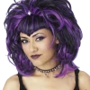 Palmer Dolls Sorceress Wig Black & Purple