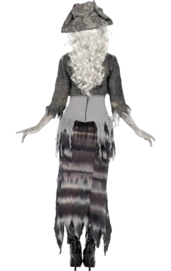 Smiffys Pirates Ladies Undead Pirate Costume
