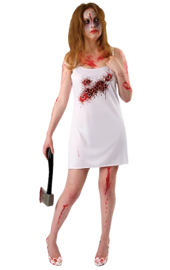 Orion Costumes Costumes Under £20 Ladies Bullet Hole Dress