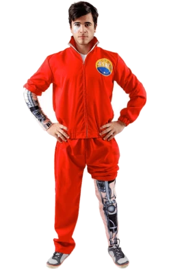 Orion Costumes Mens Six Million Dollar Man Costume