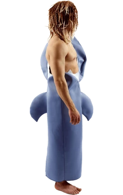 Orion Costumes Adult Deluxe Shark Victim Costume Animals