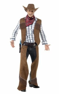 Smiffys Adult Cowboy Costume American / USA