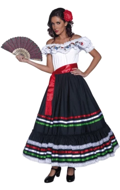 Smiffys Mexican Senorita Costume