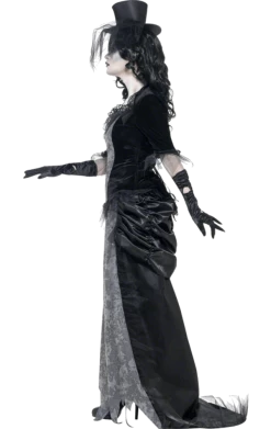 Smiffys Ladies Gothic Wild West Costume