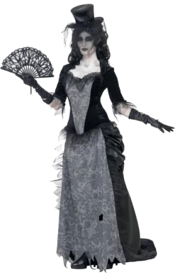 Smiffys Ladies Gothic Wild West Costume