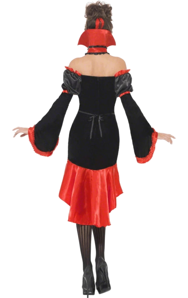 Flash Sale 💯 Smiffys Fever Saucy Vampiress Costume 😍 3 Smiffys Fever Saucy Vampiress Costume