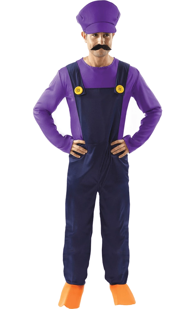 Best deal ✨ Orion Costumes Waluigi Super Mario Costume 🌟 1 Orion Costumes Waluigi Super Mario Costume