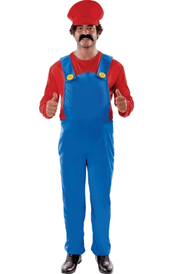 Orion Costumes Plus Size Super Mario Costume All Decades /Era Costumes