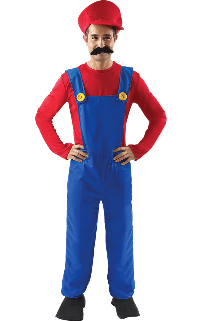 Buy 🌟 Orion Costumes Mens Super Mario Costume 😀 1 Orion Costumes Mens Super Mario Costume
